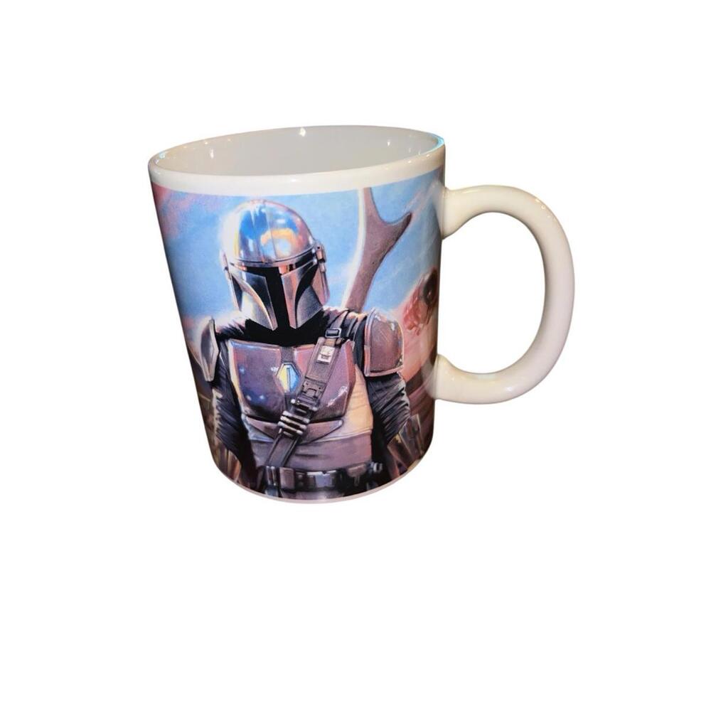 Galerie Star Wars‎ Lucas Films The Mandalorian And Grogu Ceramic Coffee Mug